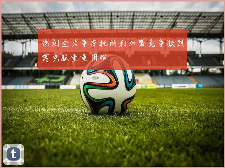 热刺全力争夺托纳利加盟竞争激烈需克服重重困难